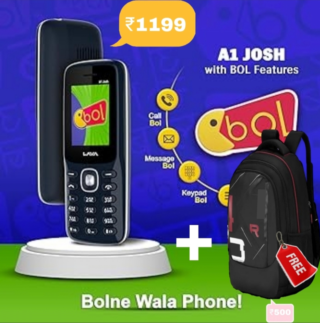 Lava A1 Josh with BOL Feature Mobile Phone(Refurbished)